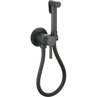 Гигиенический душ со смесителем CeramaLux KRS/001 Черный матовый