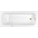 Акриловая ванна Whitecross Vibe 180x75 0105.180075.100.ULTRANANO.GL с гидромассажем Акриловая ванна Whitecross Vibe 180x75 0105.180075.100.ULTRANANO.GL с гидромассажем