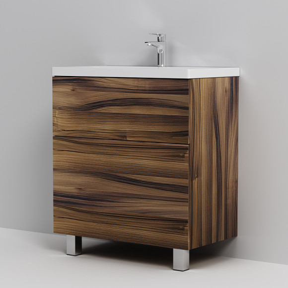 Тумба под раковину AM.PM Gem 75 M90FSX0752HF Орех