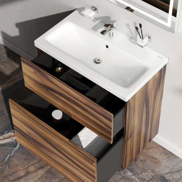 Тумба под раковину AM.PM Gem 75 M90FSX0752HF Орех