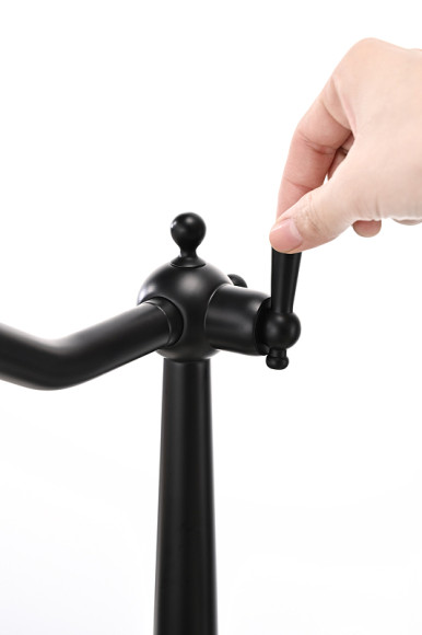 Смеситель для кухни Paulmark Retro Re213226-401 Антрацит