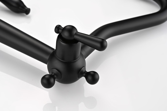 Смеситель для кухни Paulmark Retro Re213226-401 Антрацит