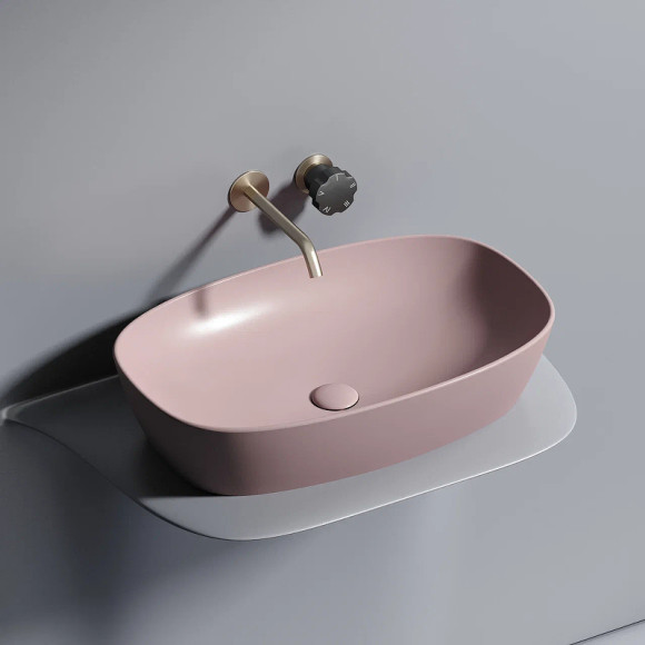 Раковина-чаша Ceramicanova Element 60 CN6049MP Розовая матовая Раковина-чаша Ceramicanova Element 60 CN6049MP Розовая матовая
