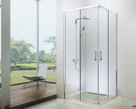Душевой уголок Berges Solo S 100х100 061121 профиль Хром сильвер стекло прозрачное Душевой уголок Berges Solo S 100х100 061121 профиль Хром сильвер стекло прозрачное