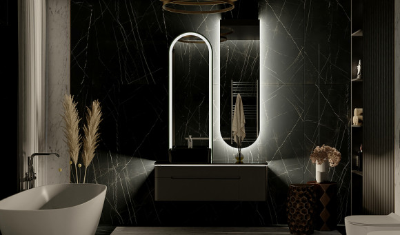 Тумба под раковину Jorno Shine 120 Shi.01.120-M/P/A подвесная Антрацит