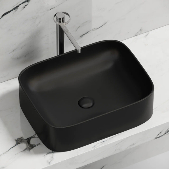 Раковина-чаша Ceramicanova Element 51 CN6052MB Черная матовая Раковина-чаша Ceramicanova Element 51 CN6052MB Черная матовая