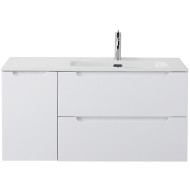 Тумба под раковину BelBagno Etna 100 R ETNA-1000-2C-1A-SO-BL-R подвесная Bianco Lucido