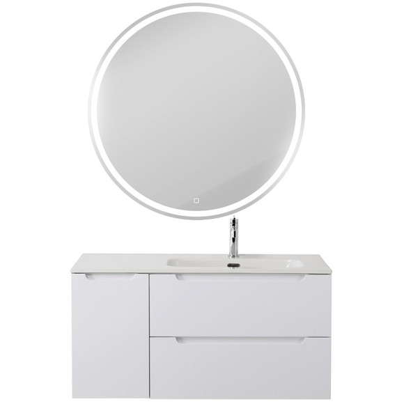 Тумба под раковину BelBagno Etna 100 R ETNA-1000-2C-1A-SO-BL-R подвесная Bianco Lucido Тумба под раковину BelBagno Etna 100 R ETNA-1000-2C-1A-SO-BL-R подвесная Bianco Lucido