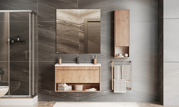 Тумба под раковину Aquaton Хоуп 100 1A287401HP6C0 подвесная Орех