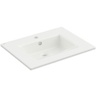 Раковина Berges Ego 61 182004 Белая глянцевая Раковина Berges Ego 61 182004 Белая глянцевая