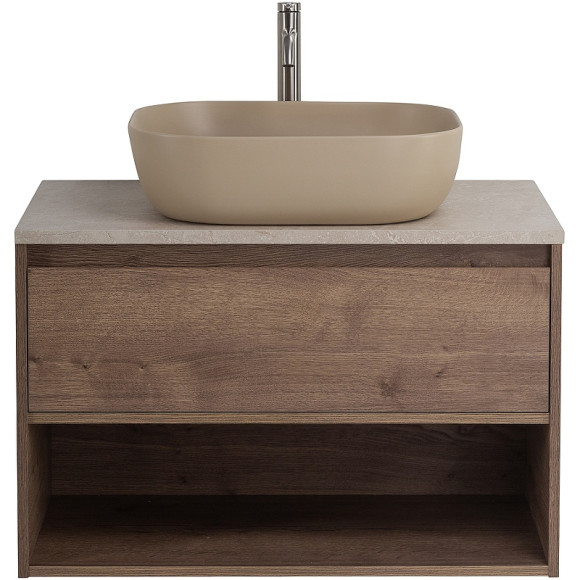 Тумба под раковину BelBagno Kraft 90 KRAFT-900-1C-SO-RT подвесная Rovere Tabacco Тумба под раковину BelBagno Kraft 90 KRAFT-900-1C-SO-RT подвесная Rovere Tabacco