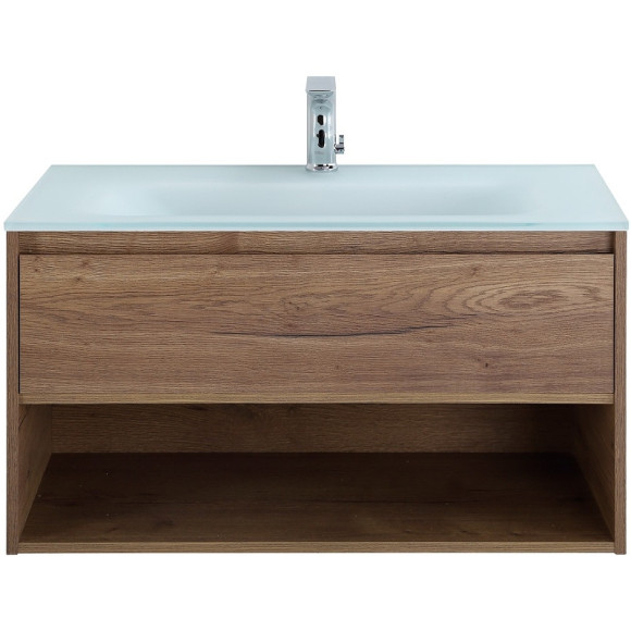 Тумба под раковину BelBagno Kraft 90 KRAFT-900-1C-SO-RT подвесная Rovere Tabacco Тумба под раковину BelBagno Kraft 90 KRAFT-900-1C-SO-RT подвесная Rovere Tabacco