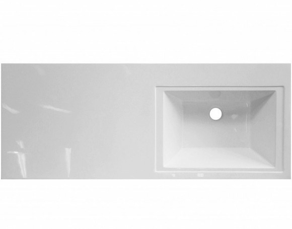 Раковина Эстет Даллас 130 R ФР-00002167 с местом под стиральную машину Белая Раковина Эстет Даллас 130 R ФР-00002167 с местом под стиральную машину Белая