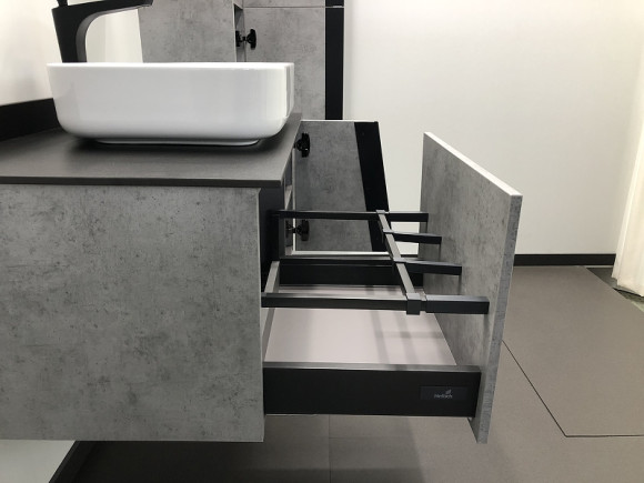 Тумба с раковиной Comforty Эдинбург 90 00004147997 подвесная Бетон светлый Тумба с раковиной Comforty Эдинбург 90 00004147997 подвесная Бетон светлый