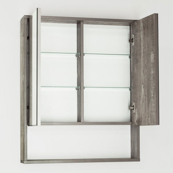 Зеркальный шкаф Style Line Экзотик 75 Светлое дерево Зеркальный шкаф Style Line Экзотик 75 Светлое дерево