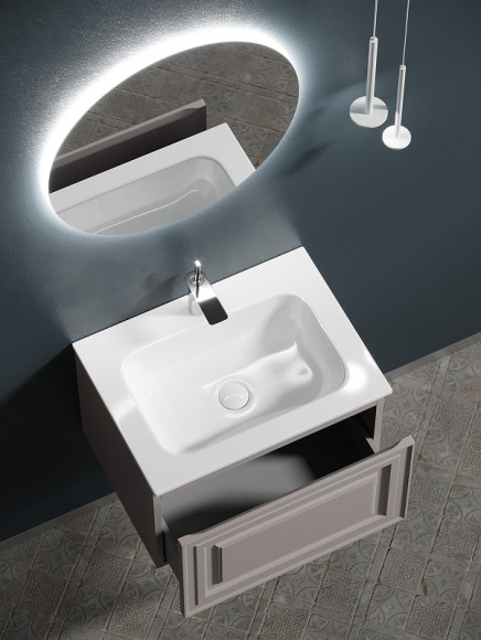 Тумба под раковину Sancos Very 60 VR60SM подвесная Doha Soft