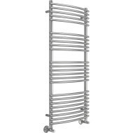 Водяной полотенцесушитель Terminus Марио П24 500х1200 4670078530752 Хром, нижнее подключение, G 1/2" ВР, с комплектом вентилей