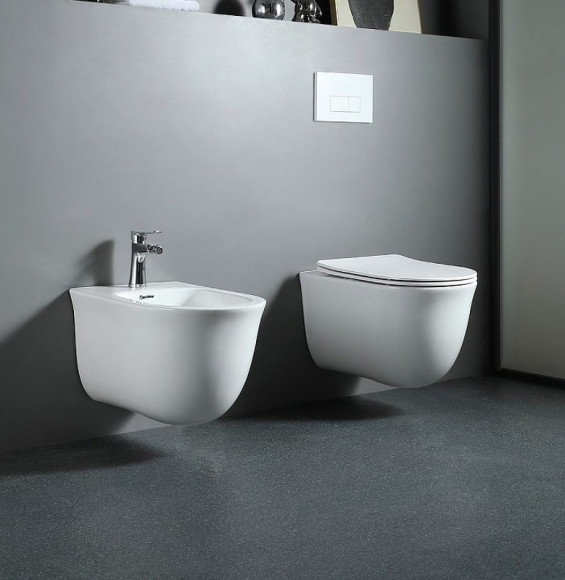 Биде Aquatek Классик AQ1160-00 подвесное Белое Биде Aquatek Классик AQ1160-00 подвесное Белое