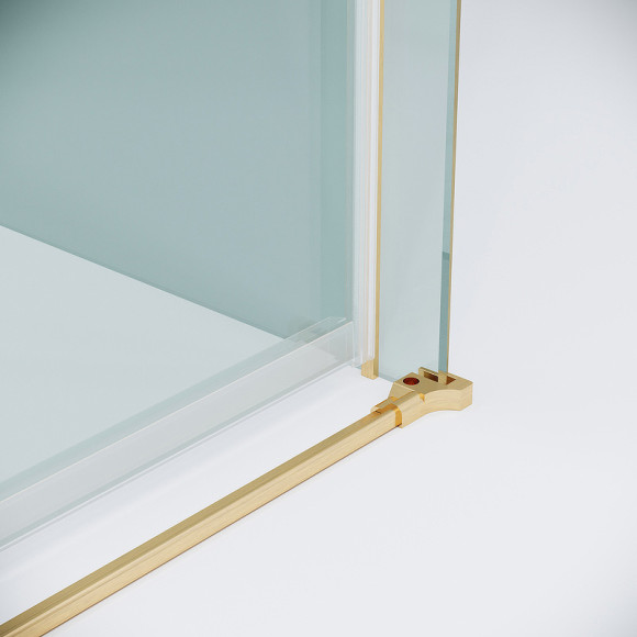 Душевой уголок Grossman Classic 110х80 120.K33.04.1180.32.00 профиль Золото сатин стекло прозрачное Душевой уголок Grossman Classic 110х80 120.K33.04.1180.32.00 профиль Золото сатин стекло прозрачное