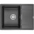 Кухонная мойка Paulmark Flugen 50-650 PM216550-BL Черная