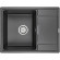 Кухонная мойка Paulmark Flugen 50-650 PM216550-BL Черная Кухонная мойка Paulmark Flugen 50-650 PM216550-BL Черная