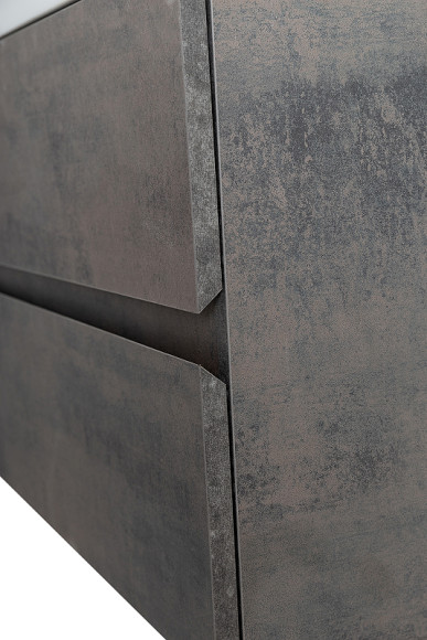 Тумба под раковину Cezares Molveno 46 80 MOLVENO 46-80-2C-SO-OSS подвесная Ossido