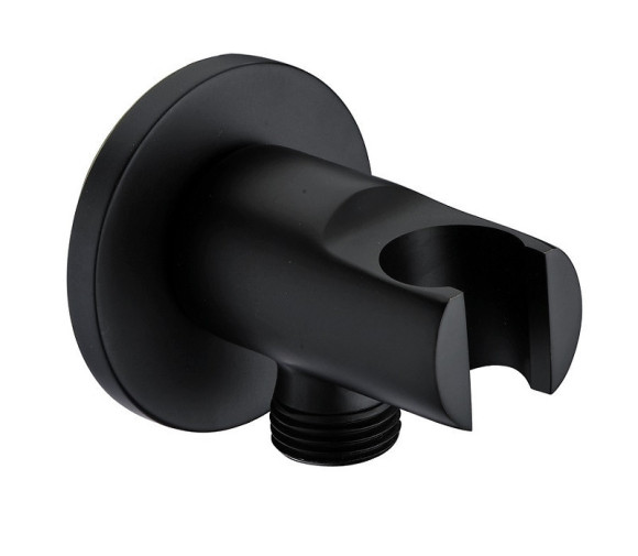 Душевая система WasserKRAFT Elbe A177477 с термостатом Черная матовая