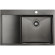 Кухонная мойка Paulmark Kroner 78F R PM217851-GMR Вороненая сталь Кухонная мойка Paulmark Kroner 78F R PM217851-GMR Вороненая сталь