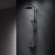 Душевая система AM.PM Like F0780722 Черная матовая