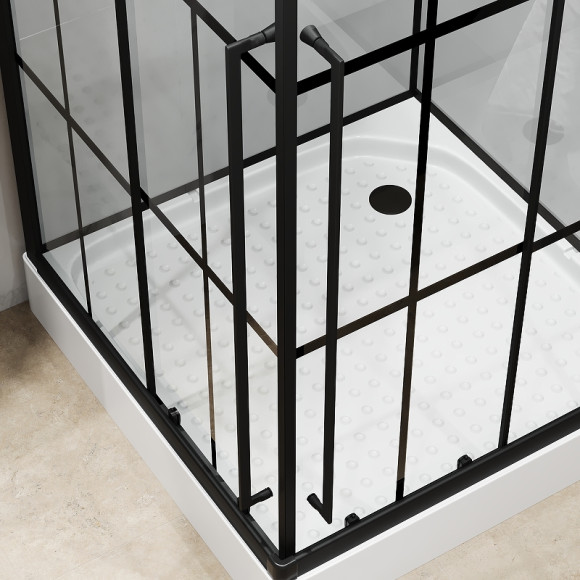 Душевая кабина Niagara Standart 100x100 L ST100/15QL/KL/BKT без гидромассажа Душевая кабина Niagara Standart 100x100 L ST100/15QL/KL/BKT без гидромассажа