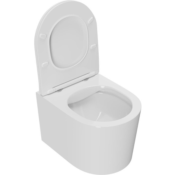 Унитаз Point Веста PN41701 подвесной с сиденьем Микролифт Унитаз Point Веста PN41701 подвесной с сиденьем Микролифт