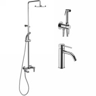 Комплект смесителей Paffoni Light KITZCOL632CR71 Хром