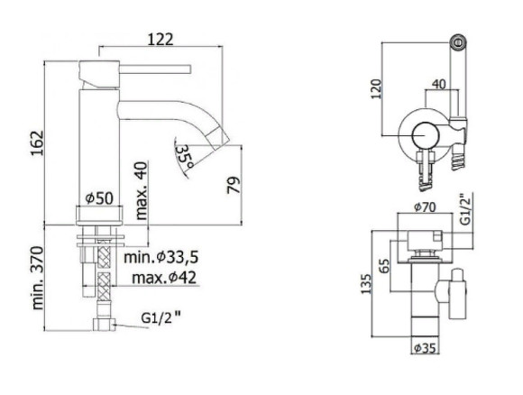 Комплект смесителей Paffoni Light KITZCOL632CR71 Хром