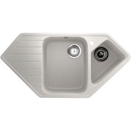 Кухонная мойка Ulgran Classic U-409-341 Ультра-белая