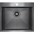 Кухонная мойка Paulmark Velten 59 PM805951-GM Вороненая сталь