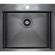 Кухонная мойка Paulmark Velten 59 PM805951-GM Вороненая сталь Кухонная мойка Paulmark Velten 59 PM805951-GM Вороненая сталь