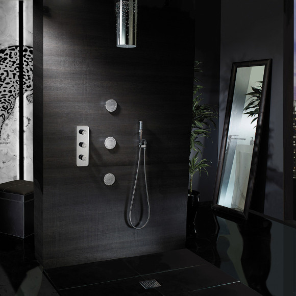 Смеситель для душа Bossini Outlets Z031204.021 с термостатом Золото Смеситель для душа Bossini Outlets Z031204.021 с термостатом Золото