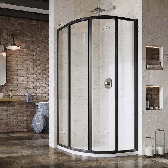 Душевой уголок Ravak Supernova SKCP4-90 90x90 3117O302Z1 профиль Черный стекло Transparent Душевой уголок Ravak Supernova SKCP4-90 90x90 3117O302Z1 профиль Черный стекло Transparent