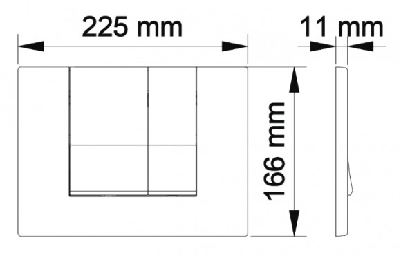 Комплект унитаза с инсталляцией Berges Ego Rimless 047243 с сиденьем Микролифт и клавишей смыва Хром