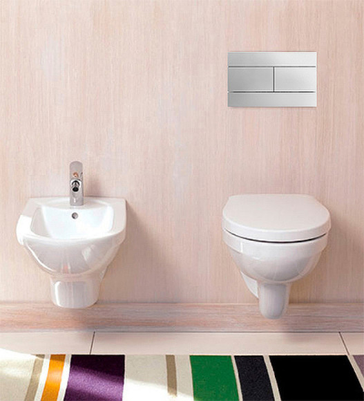 Комплект унитаза с инсталляцией Jacob Delafon Patio E21739RU-00 с сиденьем Микролифт и клавишей смыва Хром Комплект унитаза с инсталляцией Jacob Delafon Patio E21739RU-00 с сиденьем Микролифт и клавишей смыва Хром