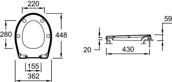 Комплект унитаза с инсталляцией Jacob Delafon Patio E21739RU-00 с сиденьем Микролифт и клавишей смыва Хром Комплект унитаза с инсталляцией Jacob Delafon Patio E21739RU-00 с сиденьем Микролифт и клавишей смыва Хром