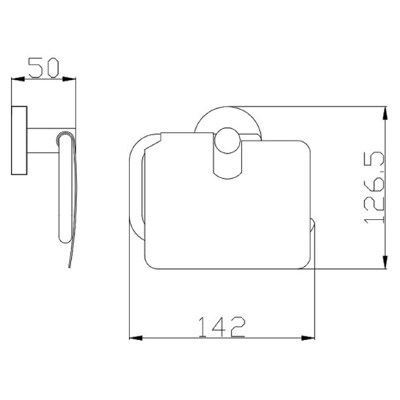 Держатель туалетной бумаги Rav Slezak Colorado COA0400ZK с крышкой Золотистый крацованный Держатель туалетной бумаги Rav Slezak Colorado COA0400ZK с крышкой Золотистый крацованный