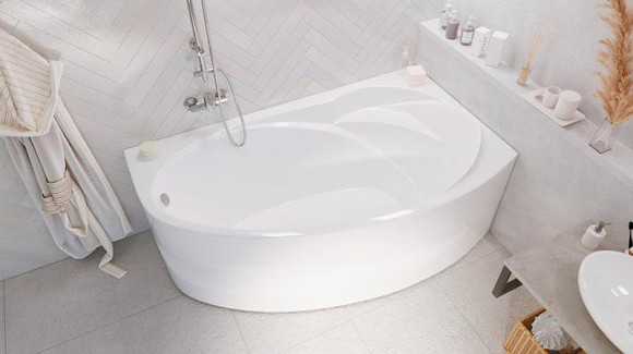 Акриловая ванна Marka One Julianna 170х100 R 01дж1710п без гидромассажа