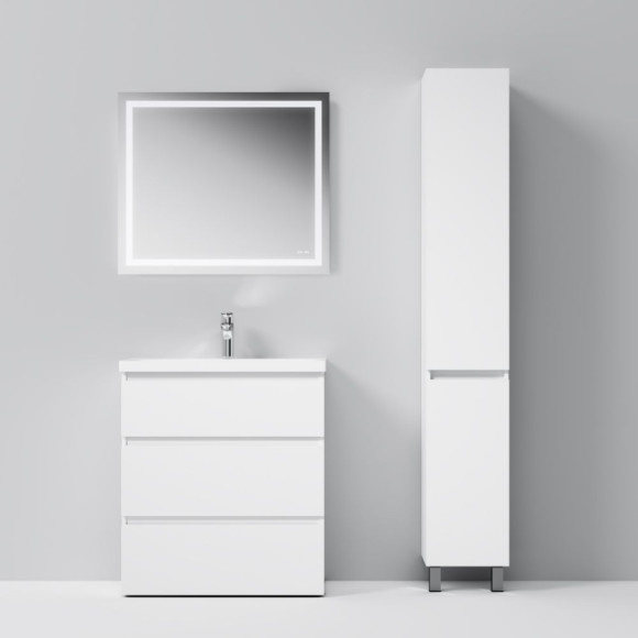 Шкаф пенал AM.PM Gem S 30 M91CSR0306WG Белый Шкаф пенал AM.PM Gem S 30 M91CSR0306WG Белый