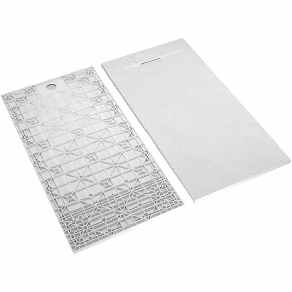 Душевой поддон из стеклопластика RGW TUS-W 100x90 553702910-01 Белый