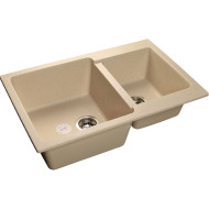Кухонная мойка GranFest Practic GF-P780K Бежевая Кухонная мойка GranFest Practic GF-P780K Бежевая