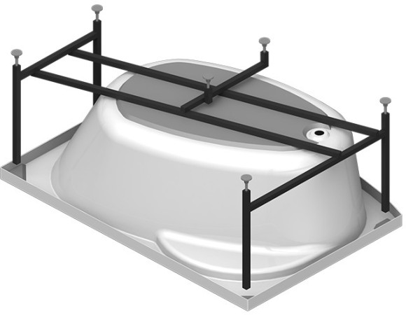 Акриловая ванна Radomir Vannesa Монти 150х105 R 2-01-0-2-1-213 Белая без гидромассажа Акриловая ванна Radomir Vannesa Монти 150х105 R 2-01-0-2-1-213 Белая без гидромассажа