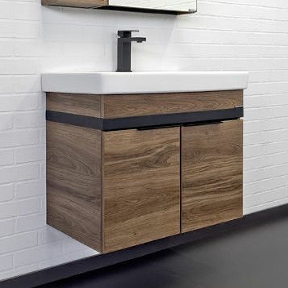 Тумба с раковиной Comforty Соло 70 00-00010978 подвесная Дуб темно-коричневый Тумба с раковиной Comforty Соло 70 00-00010978 подвесная Дуб темно-коричневый