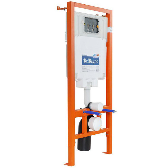 Инсталляция BelBagno BB002-80 для подвесного унитаза без клавиши смыва Инсталляция BelBagno BB002-80 для подвесного унитаза без клавиши смыва