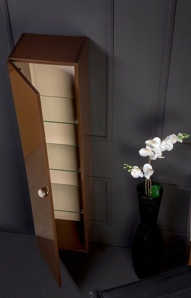 Шкаф пенал Boheme Armadi Art NeoArt 35 834-DB подвесной Dark Brown Шкаф пенал Boheme Armadi Art NeoArt 35 834-DB подвесной Dark Brown